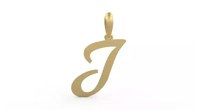 Initial Letters Pendant Marck I 3D print model