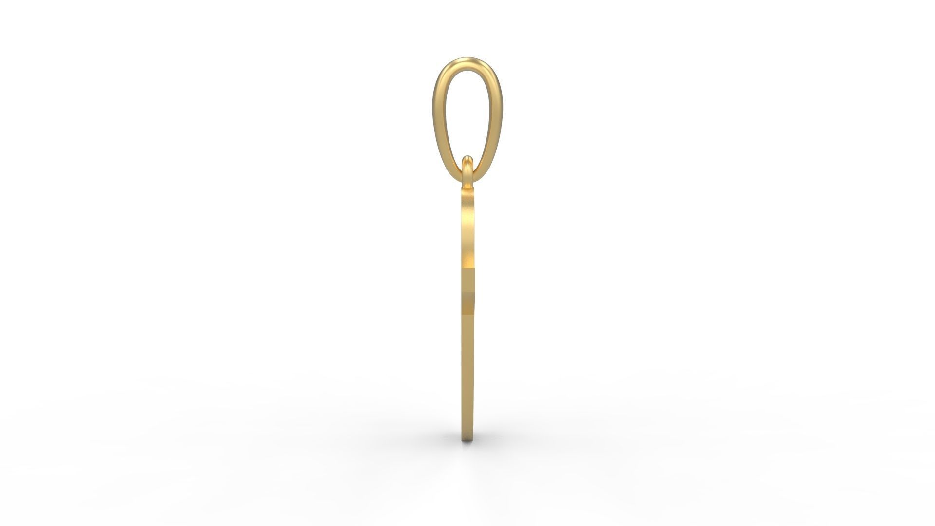 Initial Letters Pendant Marck O 3D print model_2