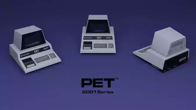 Commodore PET 3D model