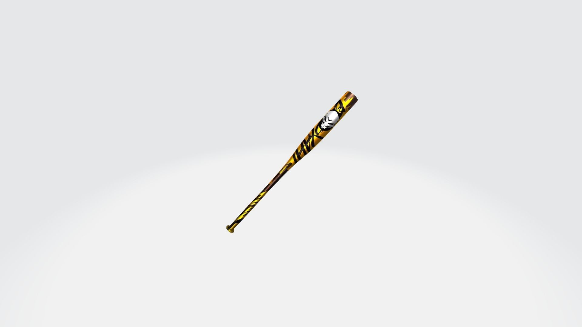 Weapon Rifle Game Baseball bat 18x 3D model_6