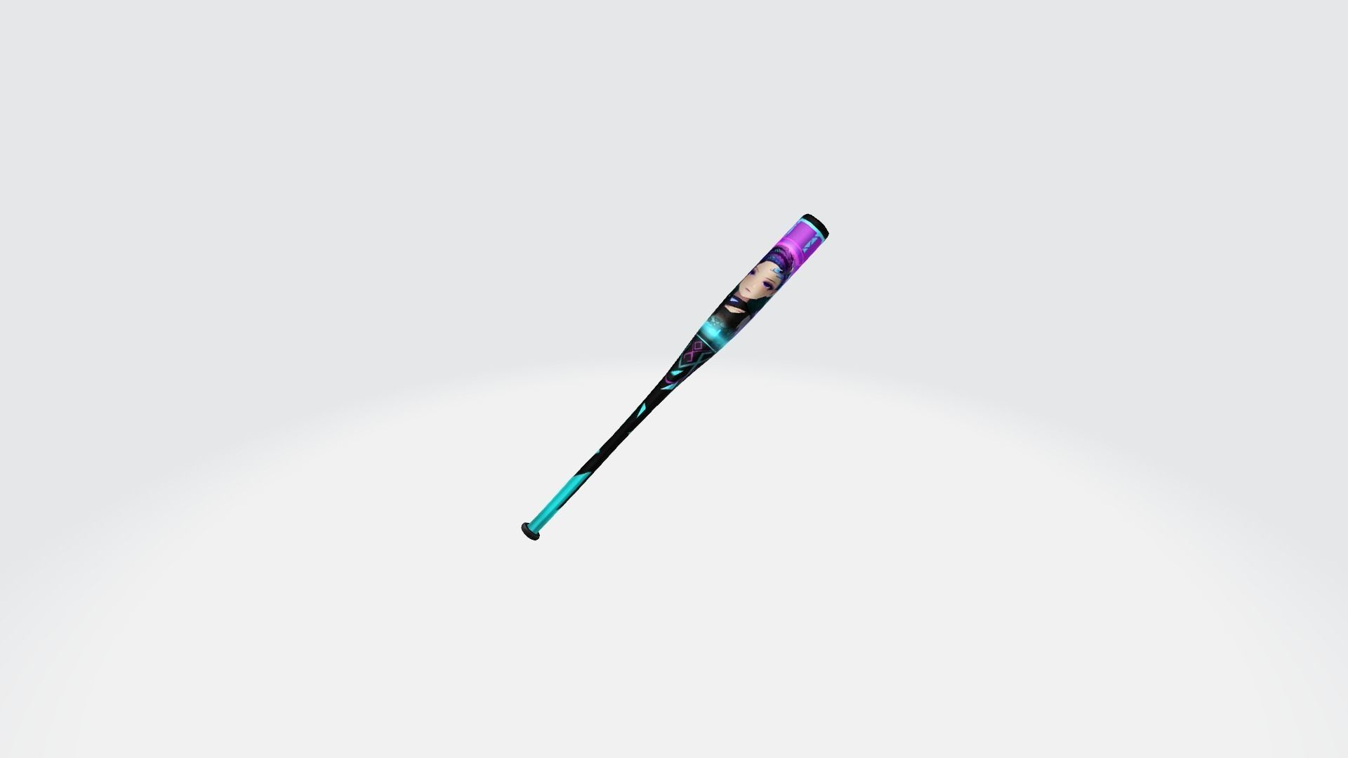 Weapon Rifle Game Baseball bat 18x 3D model_16