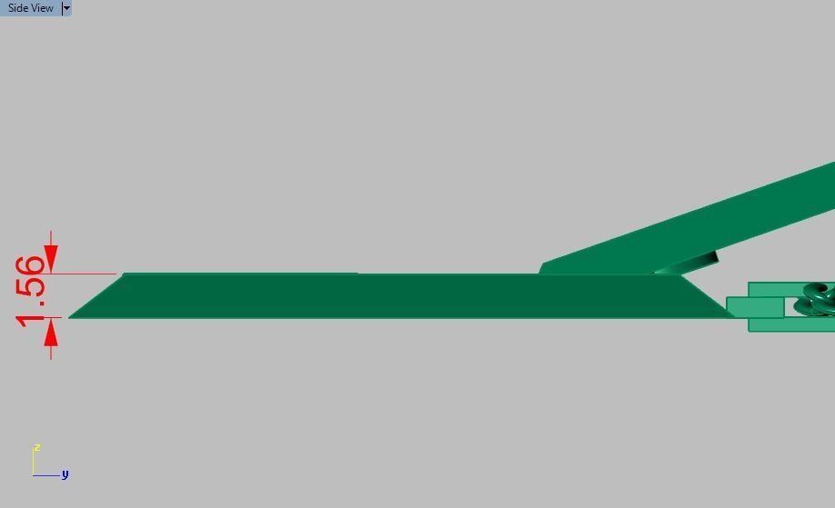 dior set pendant and earrings 3D print model_18