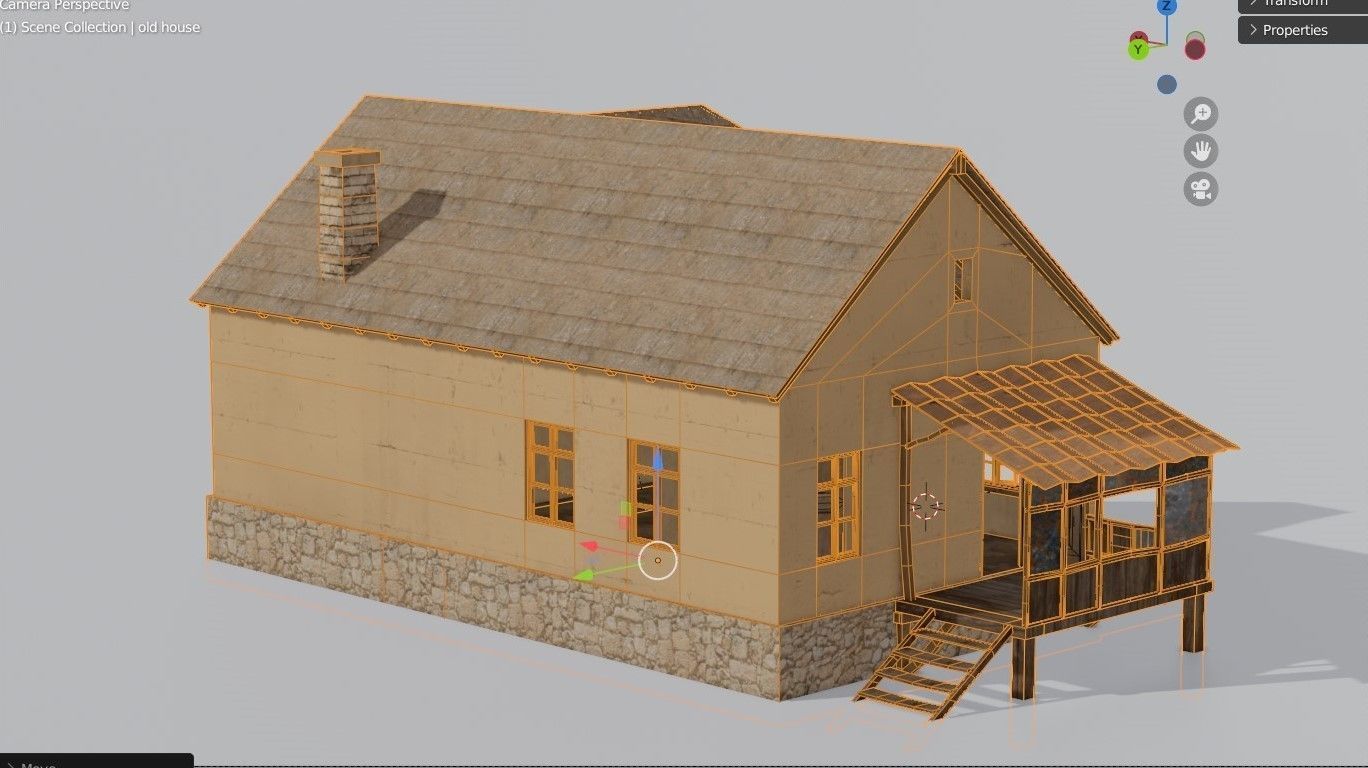 old house 3D model_11
