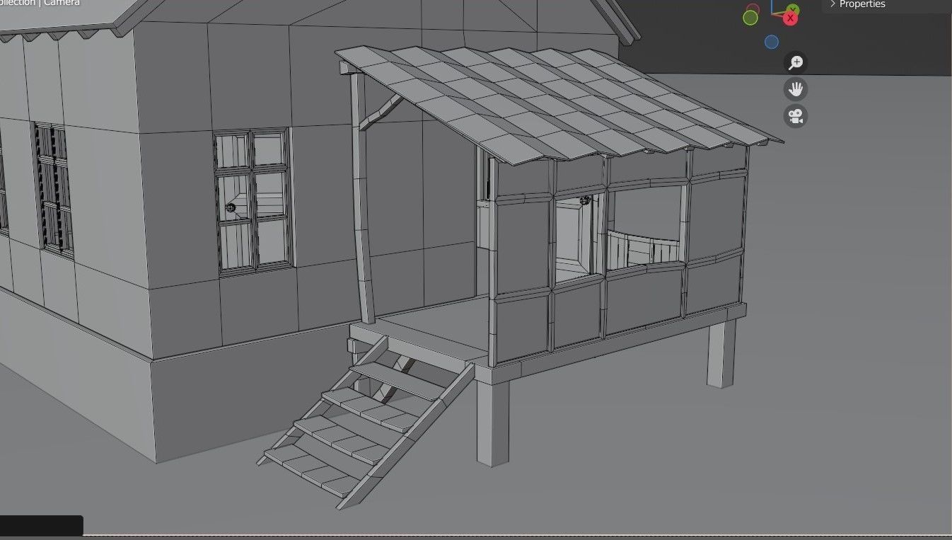 old house 3D model_10