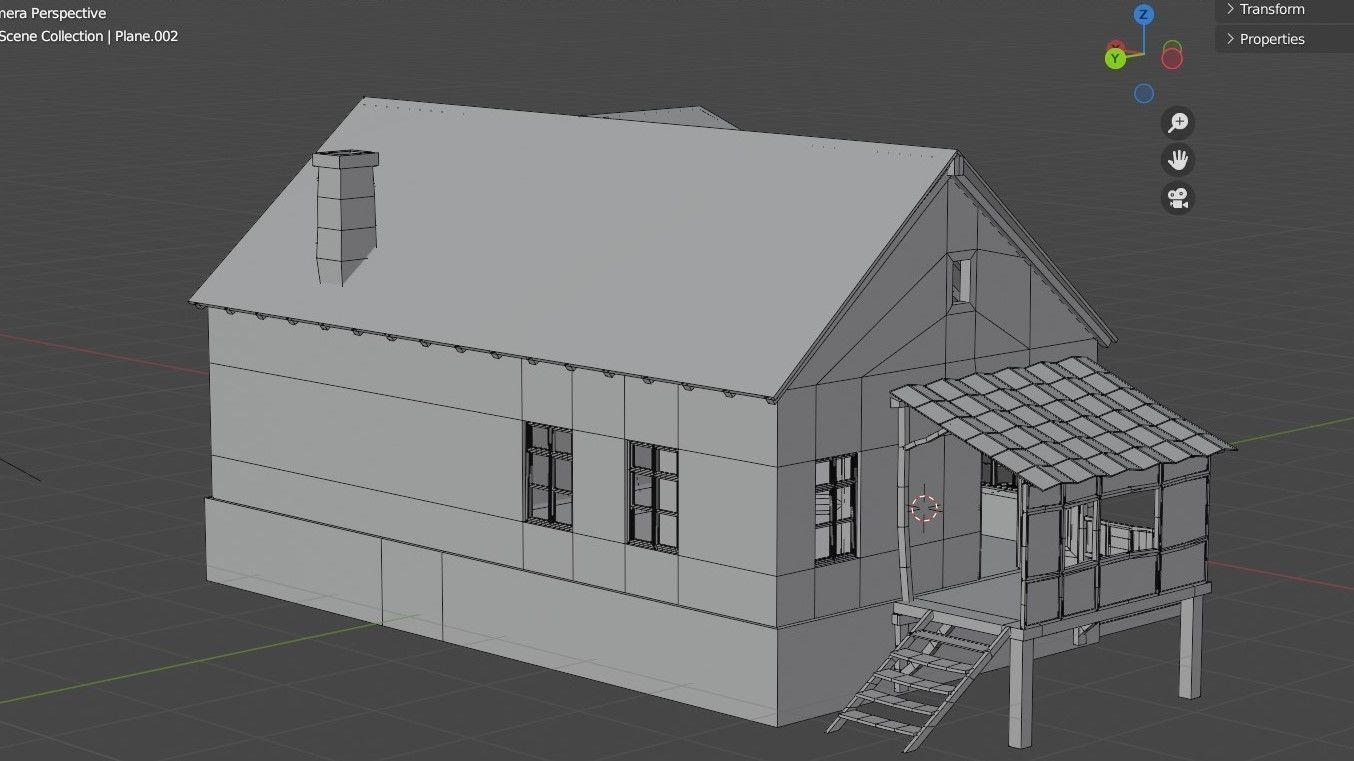 old house 3D model_12