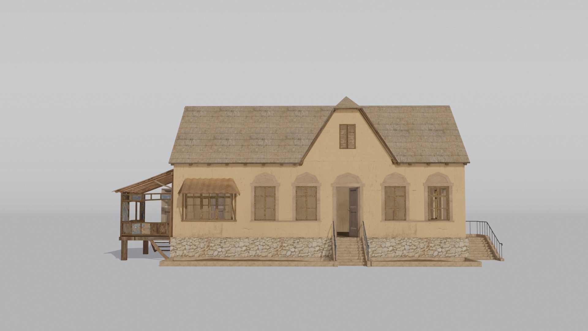 old house 3D model_6