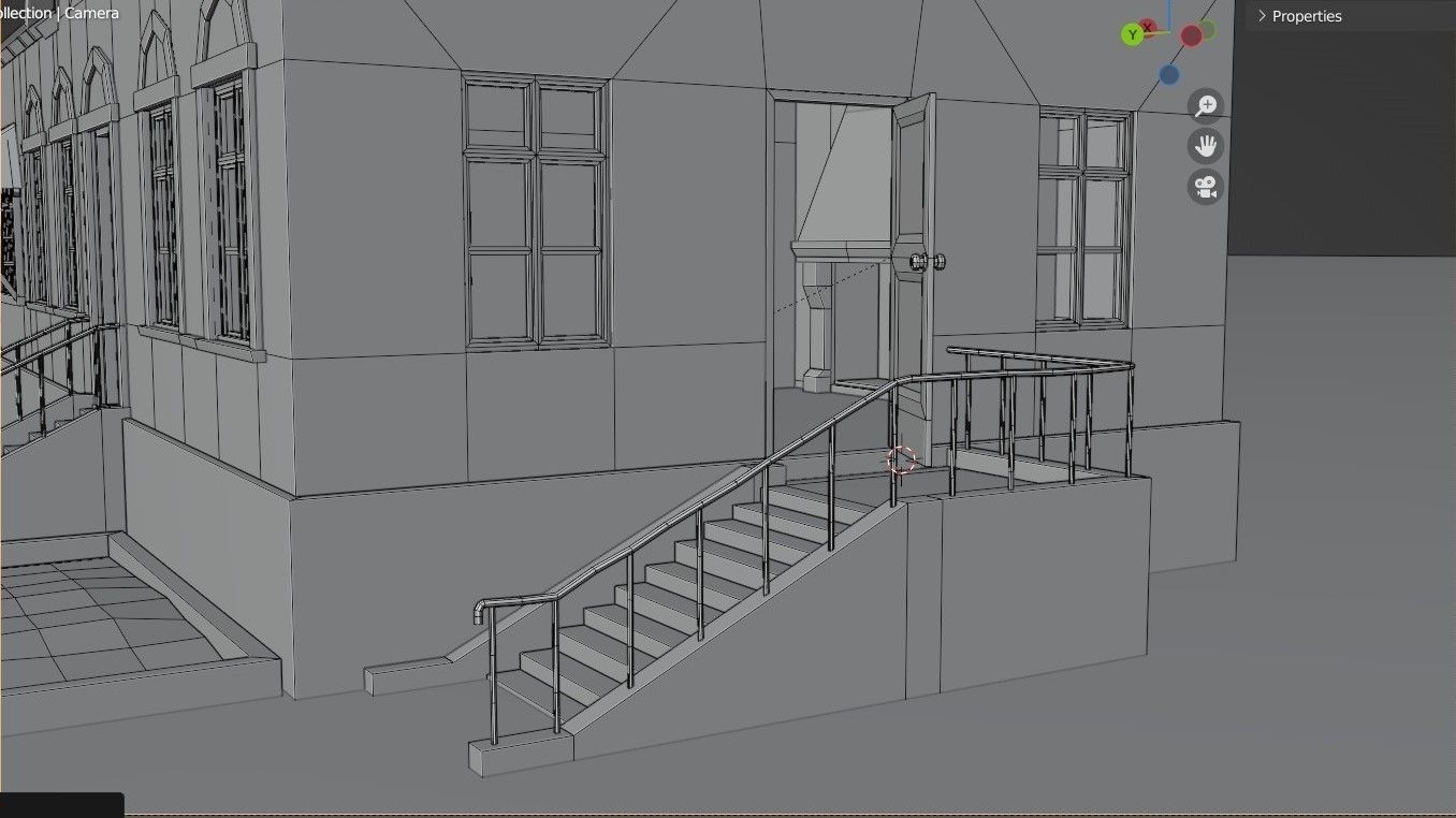 old house 3D model_8