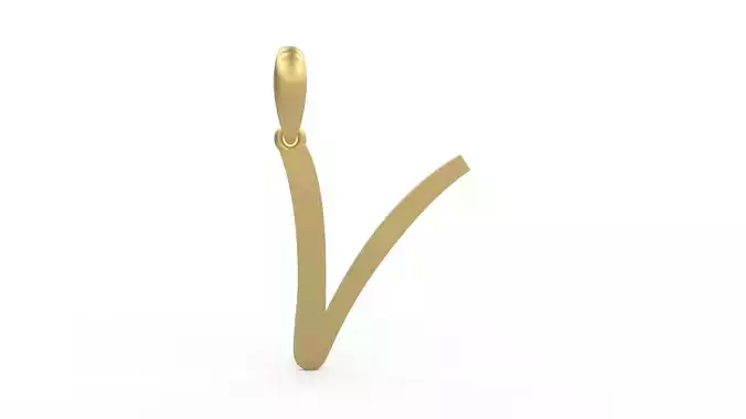 Initial Letters Pendant Marck V