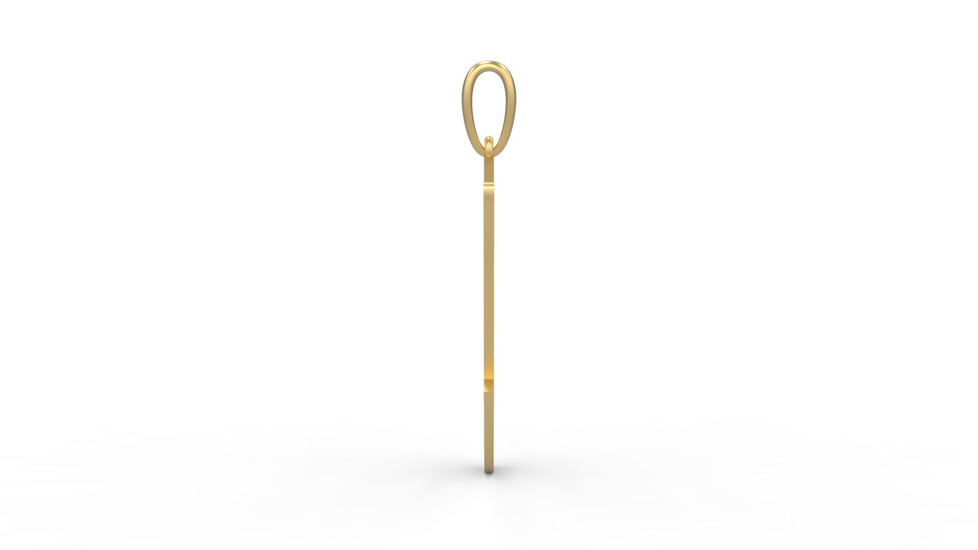 Initial Letters Pendant Marck Y 3D print model_2