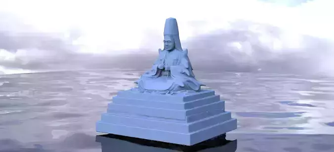 Warrior Monk meditating 