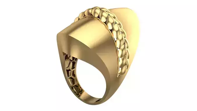 FUSION SIMPLE RING SOLID - R03