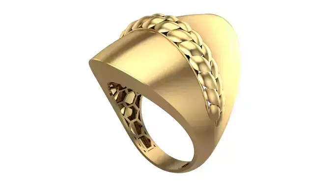   FUSION SIMPLE RING SOLID - R04