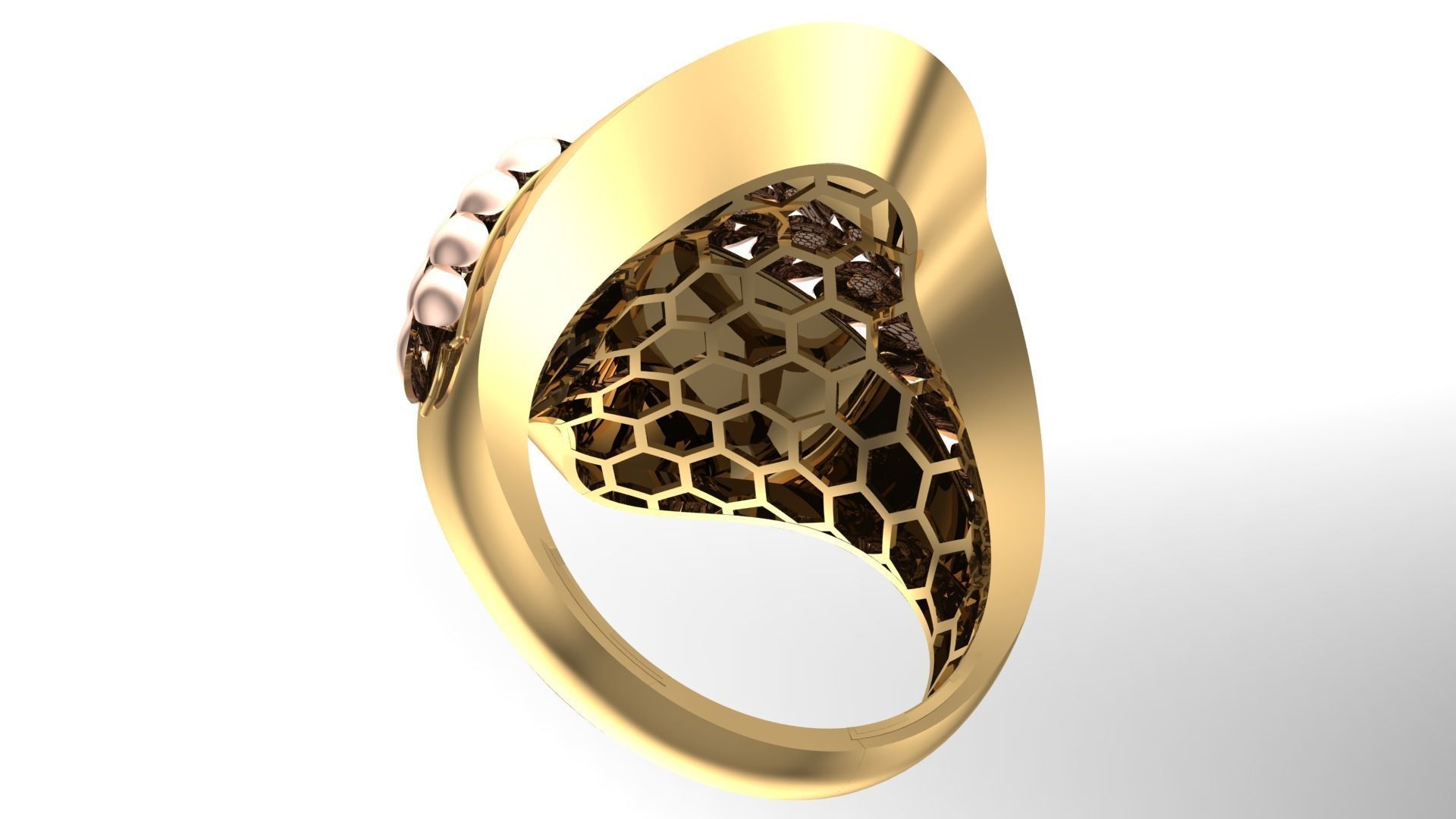   5Pcs FUSION SIMPLE RING SOLID  3D print model_37