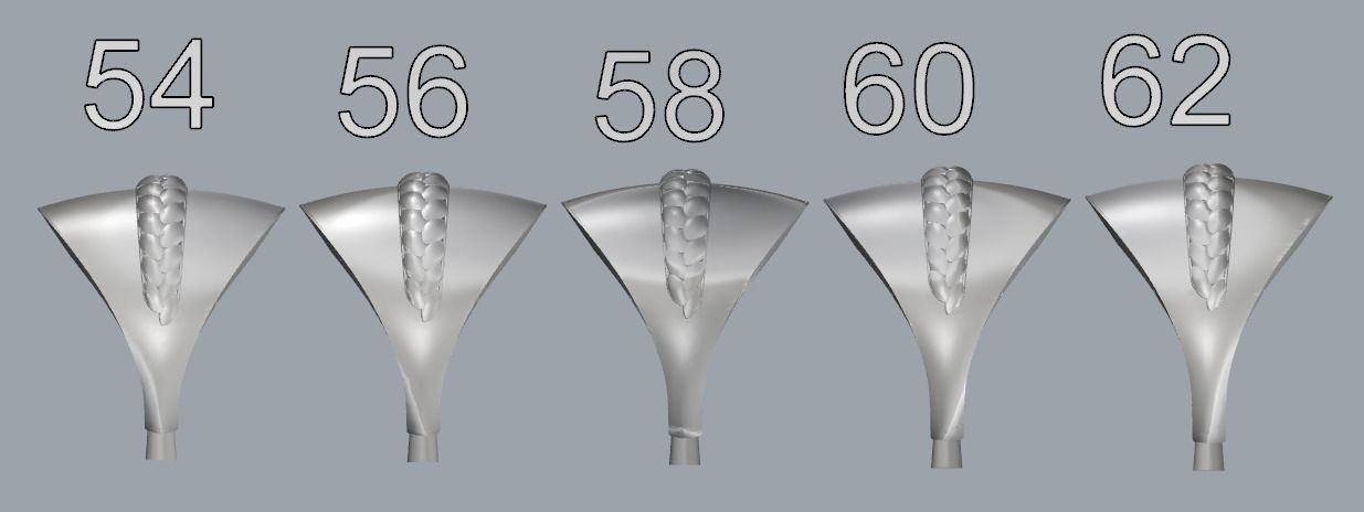   5Pcs FUSION SIMPLE RING SOLID  3D print model_74