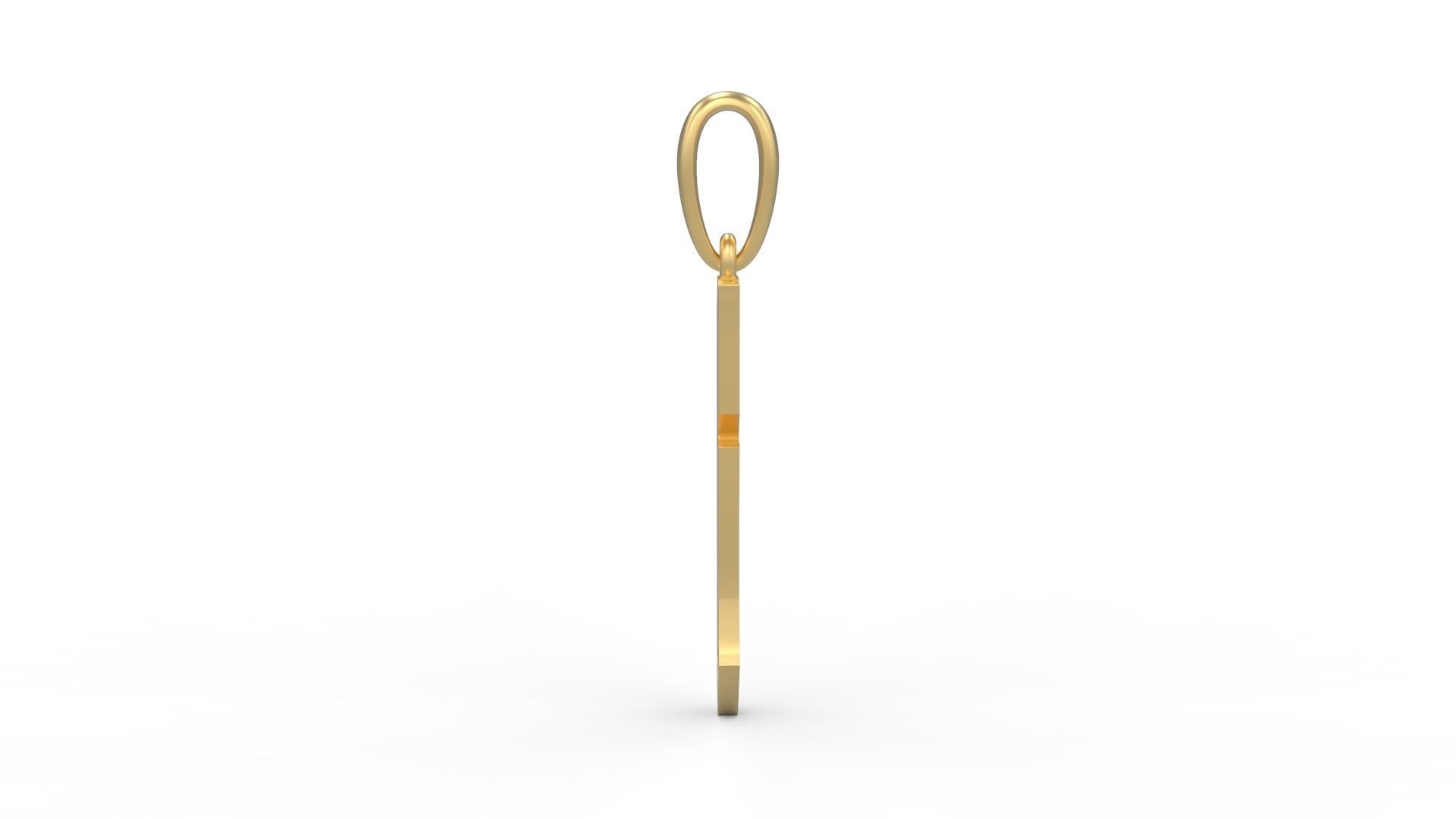 Initial Letters Pendant Marseille B 3D print model_2