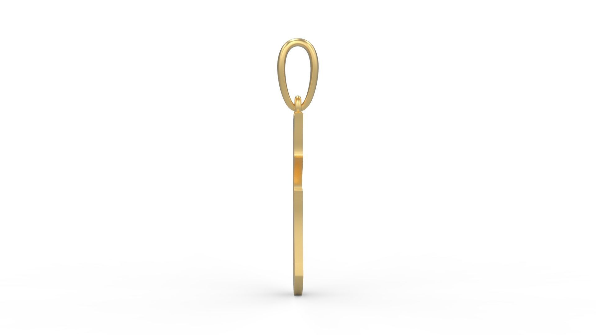 Initial Letters Pendant Marseille C 3D print model_2