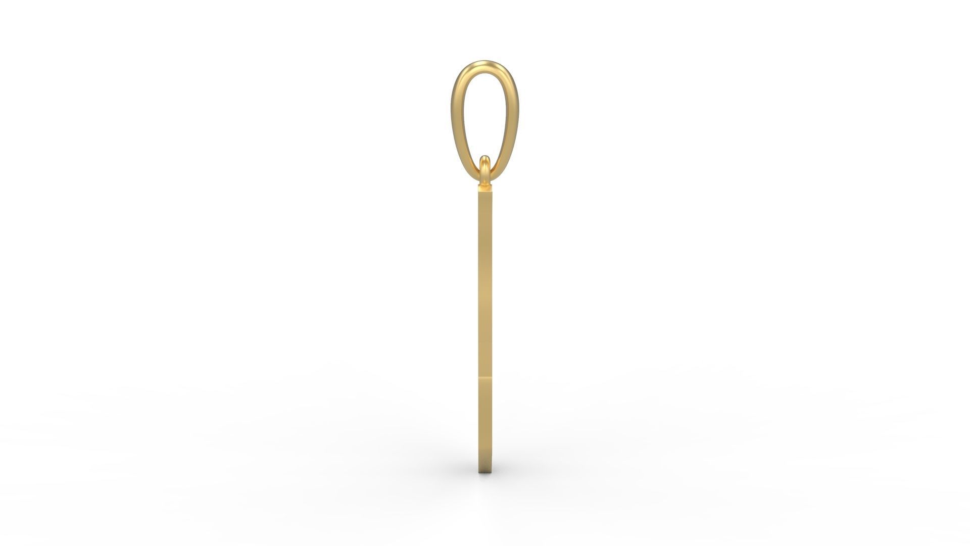 Initial Letters Pendant Marseille D 3D print model_2