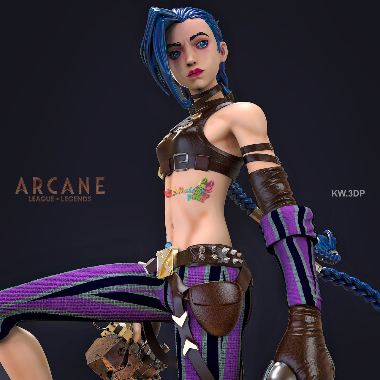 Arcane Jinx 3D print model_7