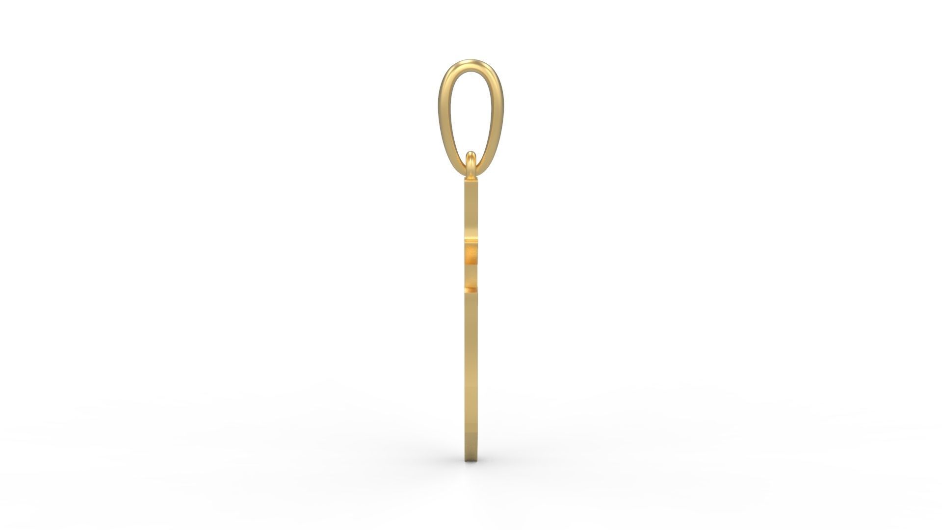 Initial Letters Pendant Marseille G 3D print model_2