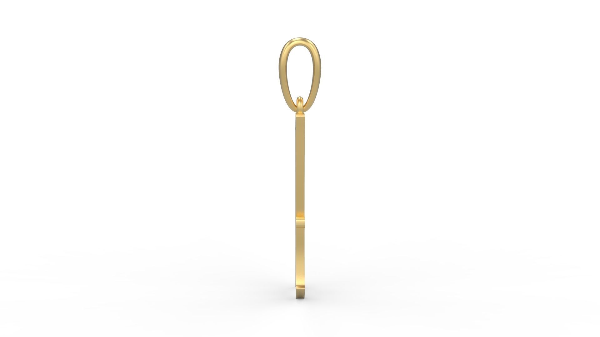 Initial Letters Pendant Marseille N 3D print model_2