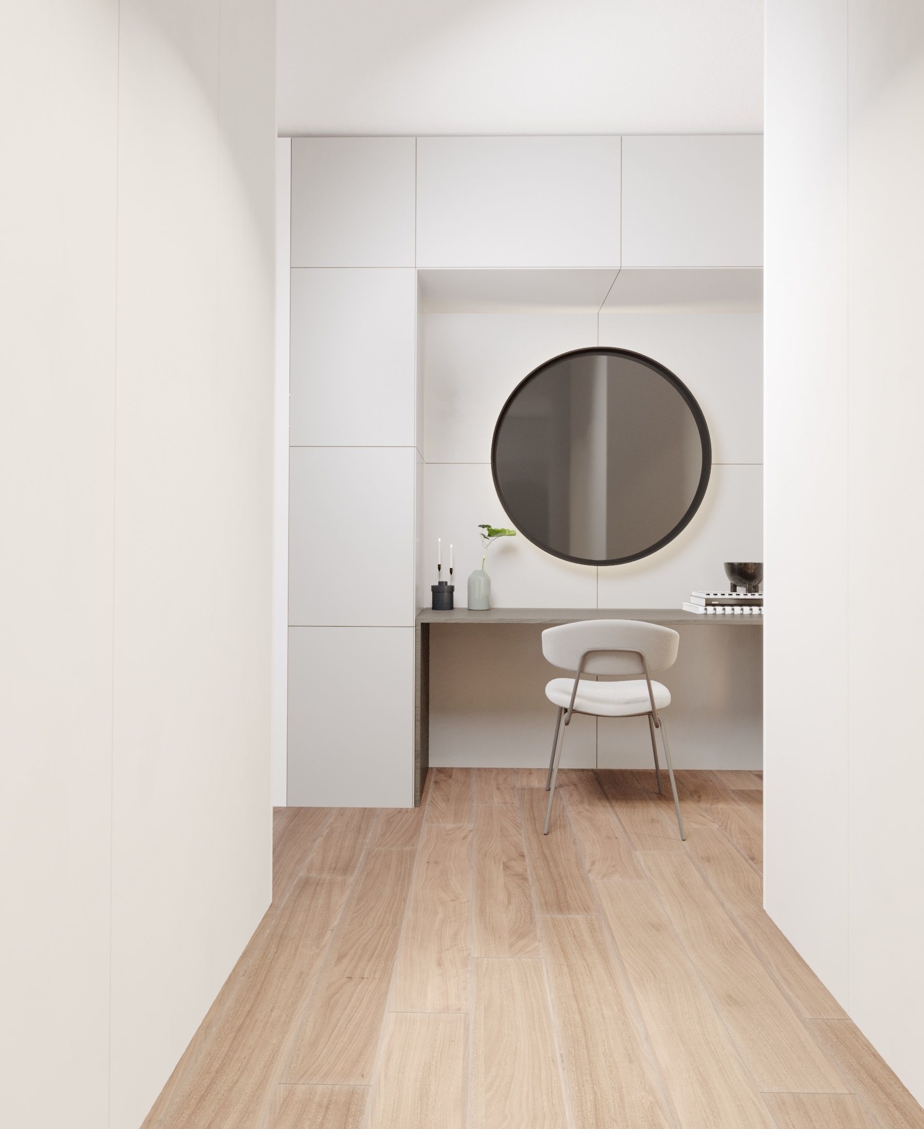 Luxury Modern apartment incl living kitchen bathroom bedroom 3D model_22