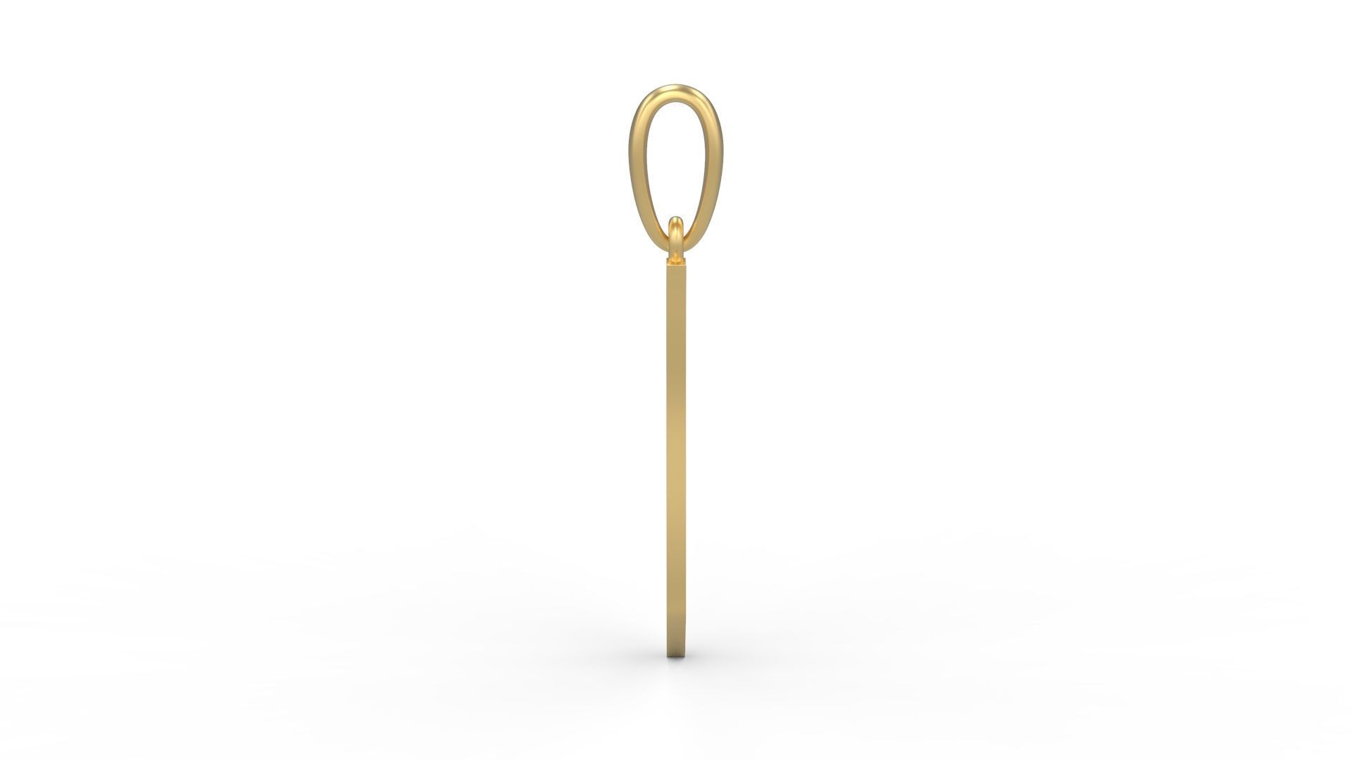 Initial Letters Pendant Marseille O 3D print model_2