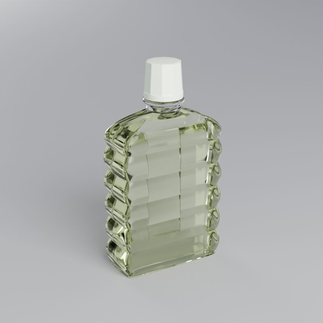Shiling oil bottle 3D model_3