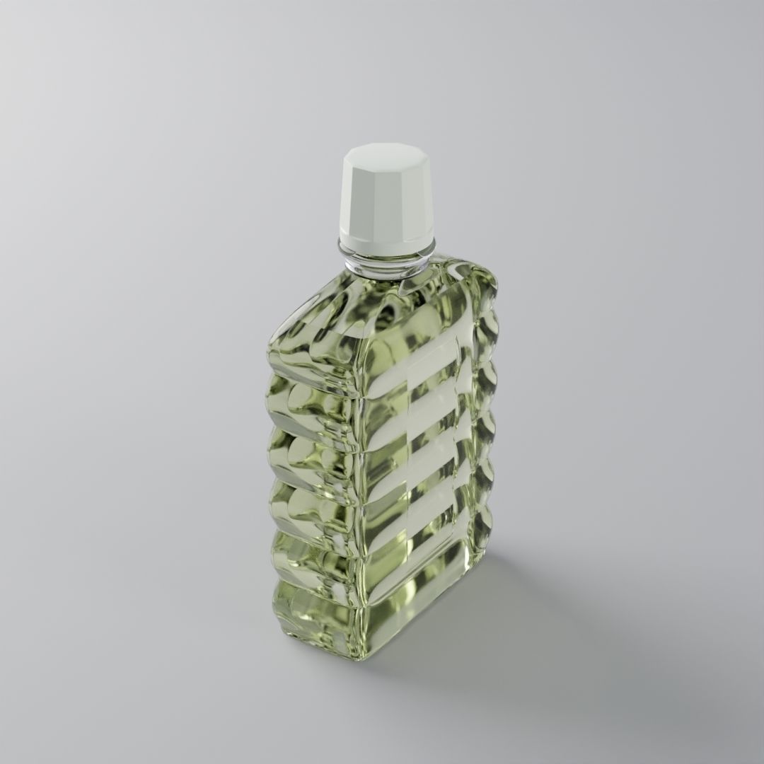 Shiling oil bottle 3D model_7