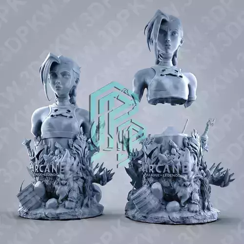 Pedestal Arcane Jimx 3D print model