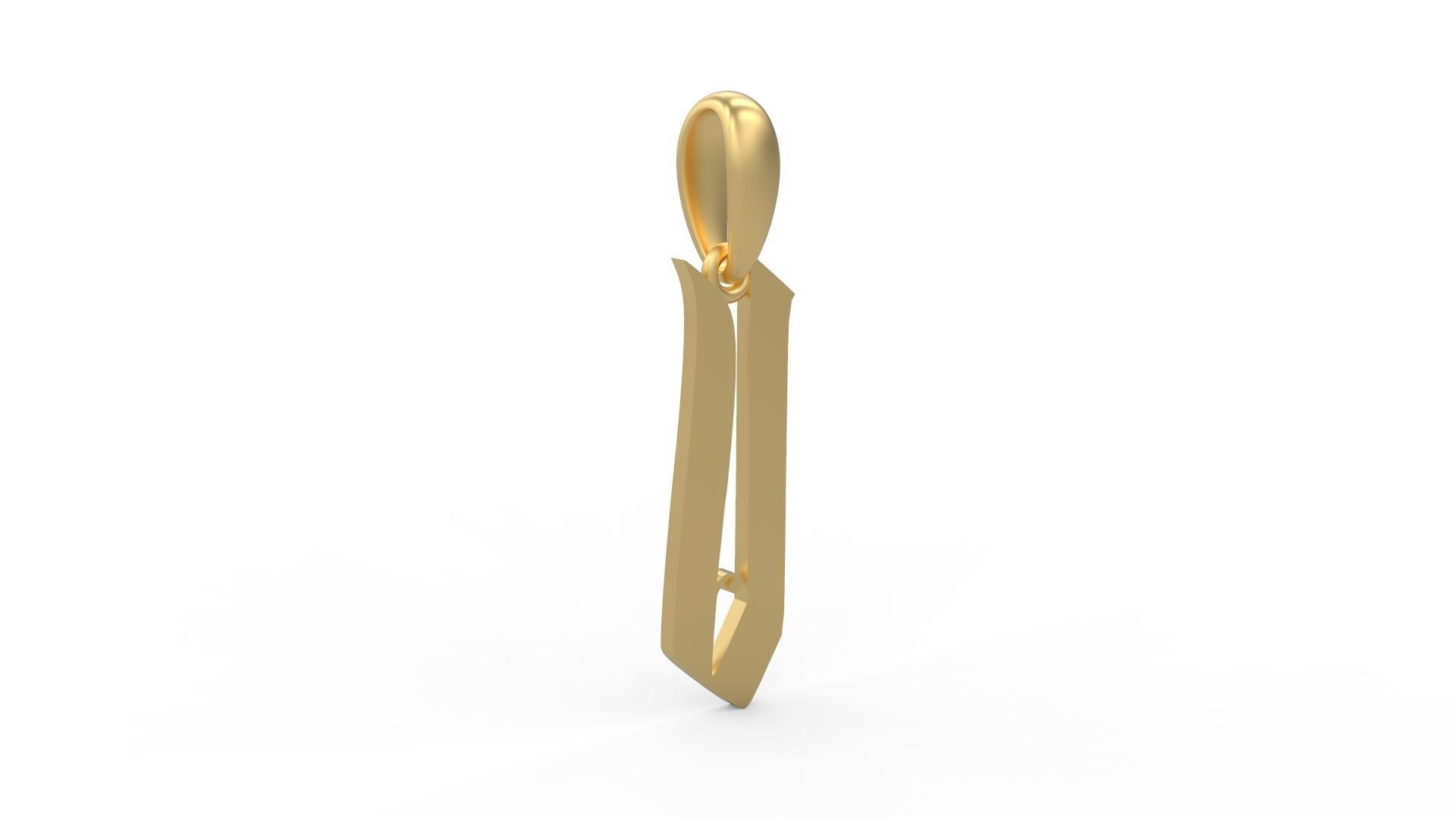 Initial Letters Pendant Marseille V 3D print model_3