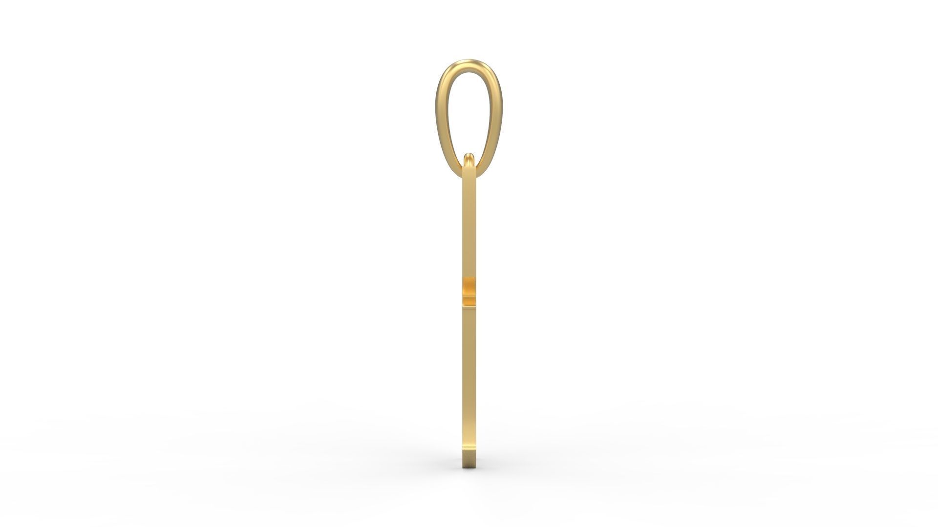 Initial Letters Pendant Marseille X 3D print model_2