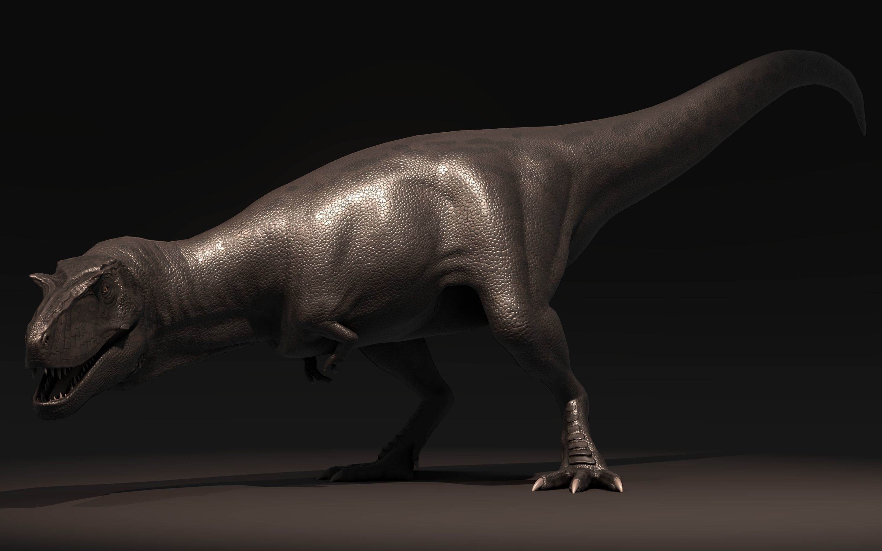 Albertosaurus Asset Pack Low-poly 3D model_9