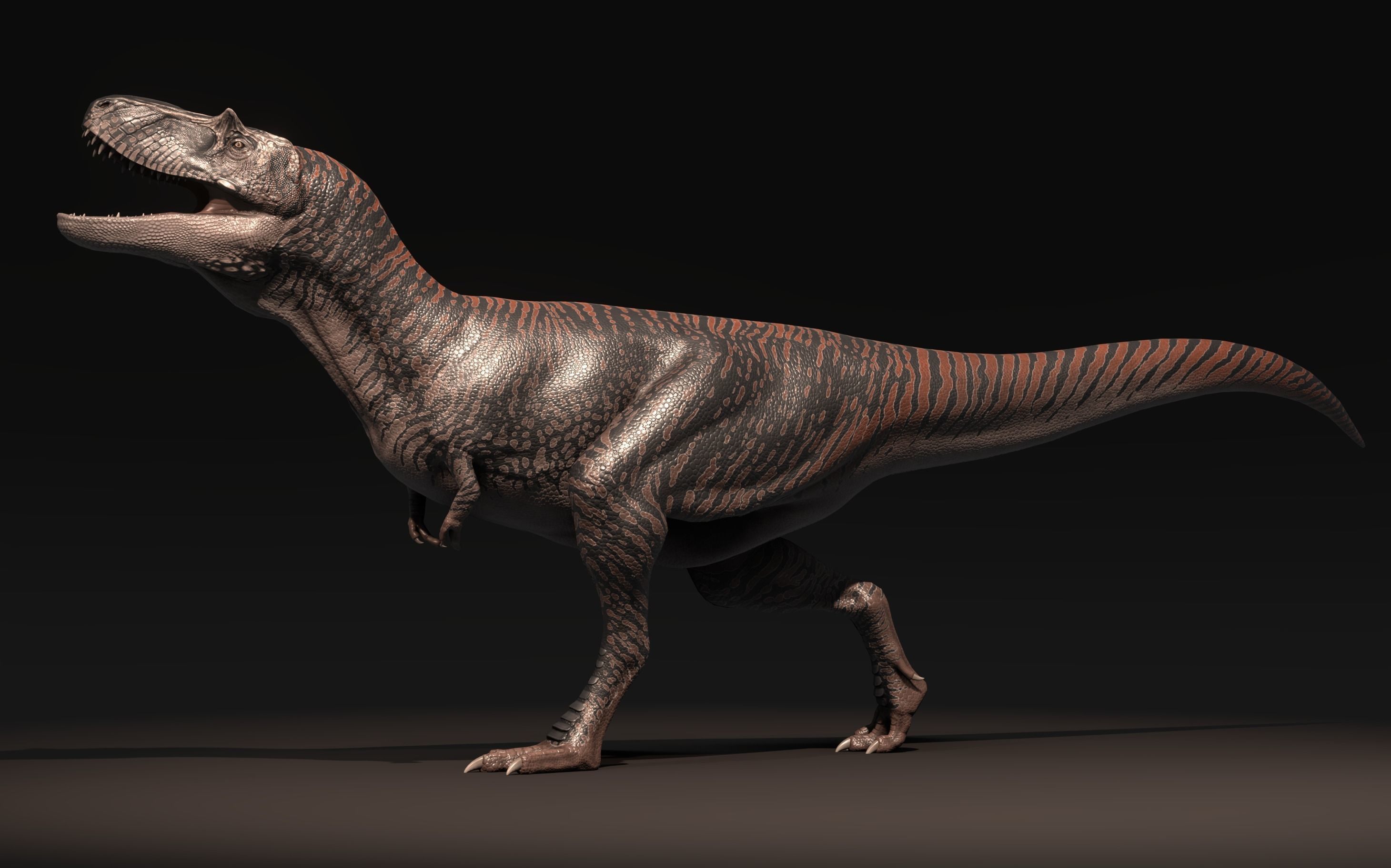 Albertosaurus Asset Pack Low-poly 3D model_8