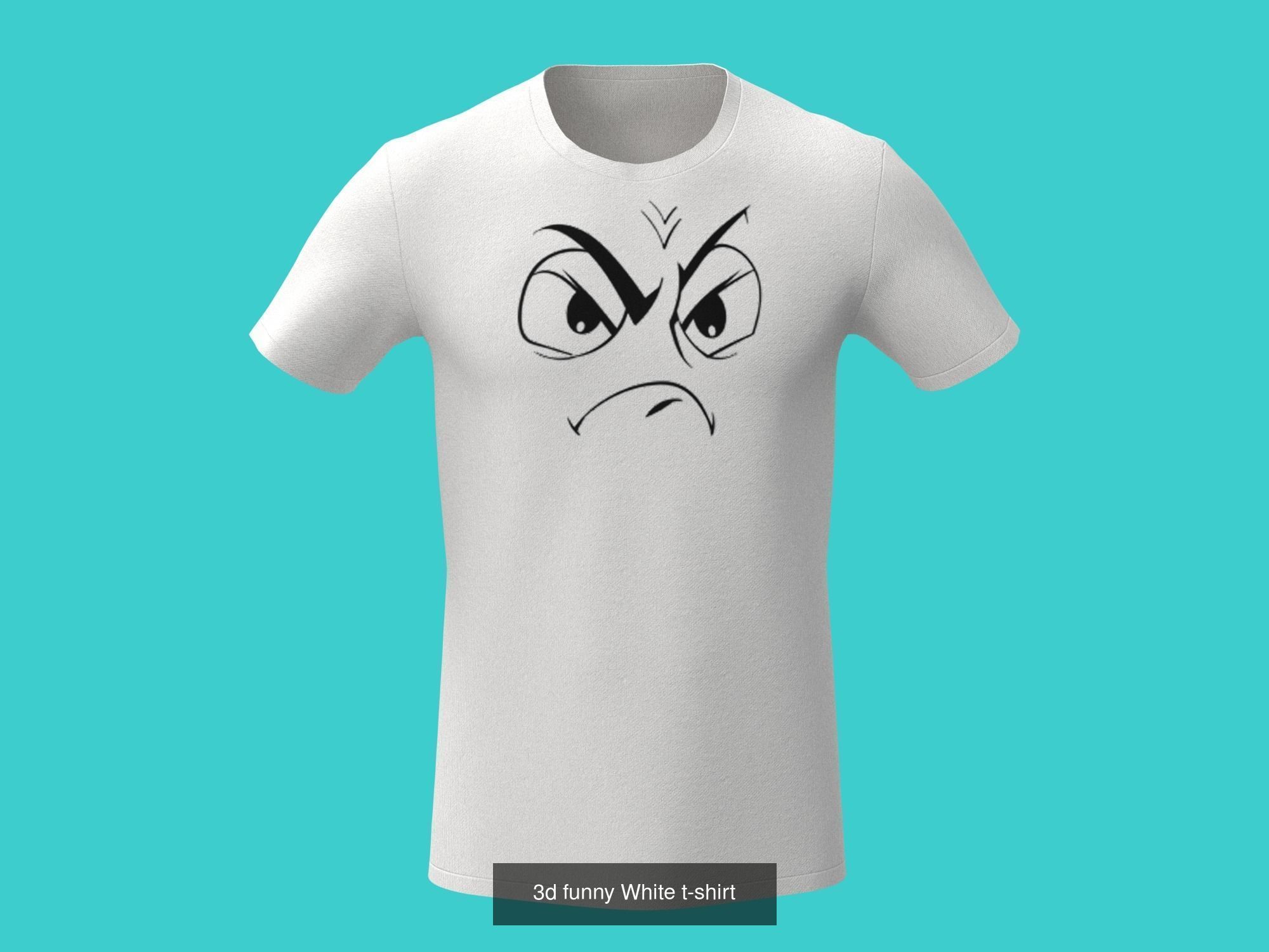 collection funny white tshirt  _5