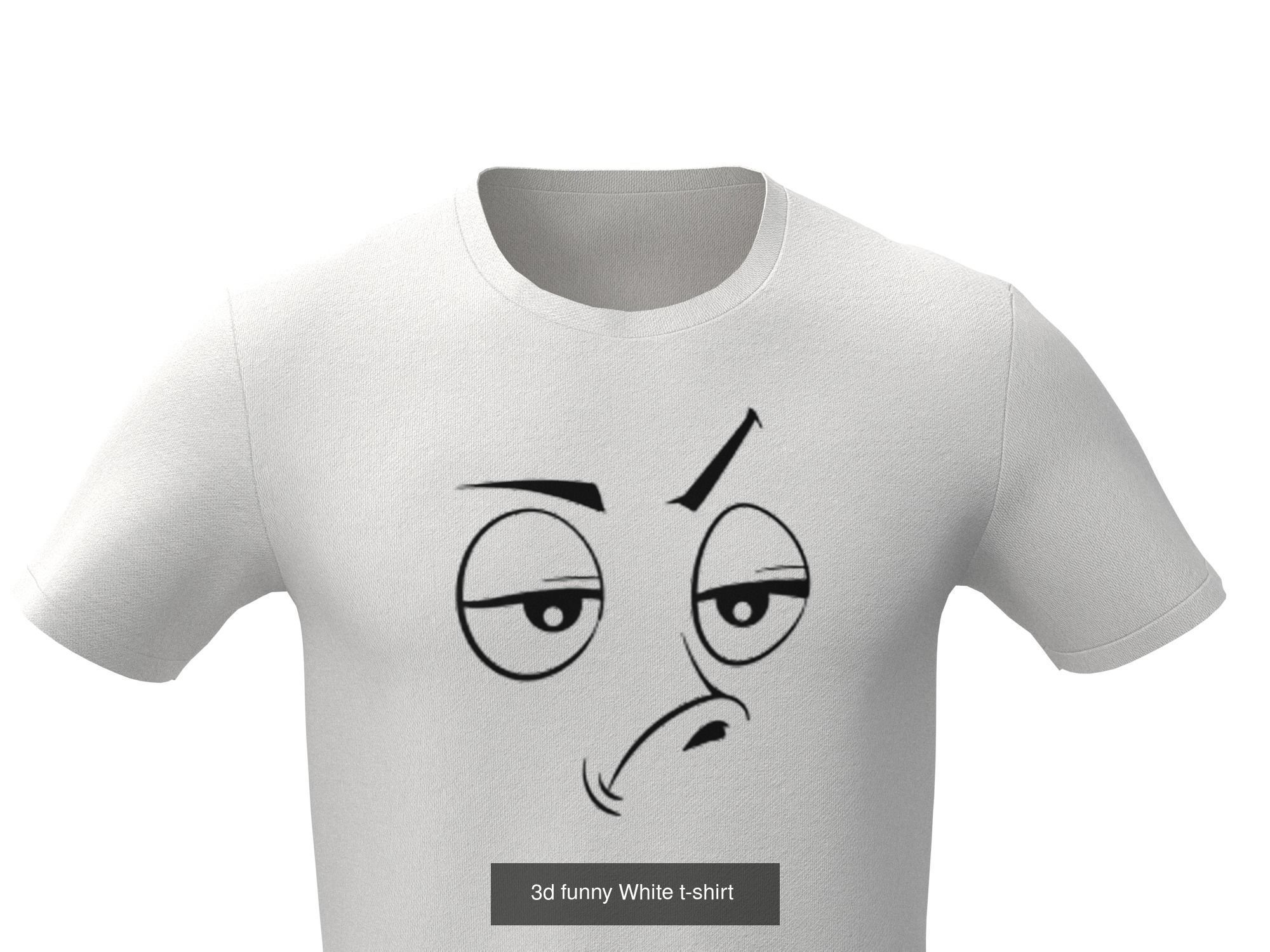 collection funny white tshirt  _2