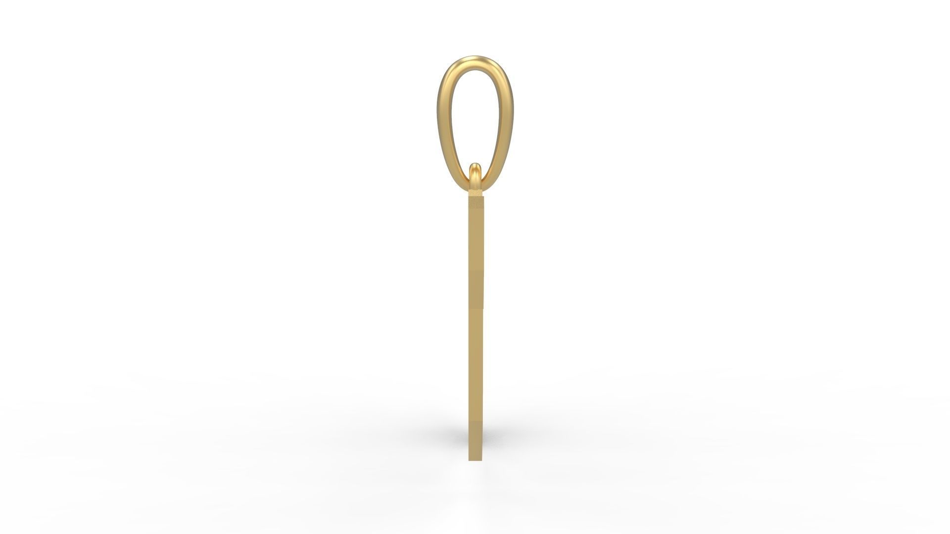 Initial Letters Pendant Matura N 3D print model_2