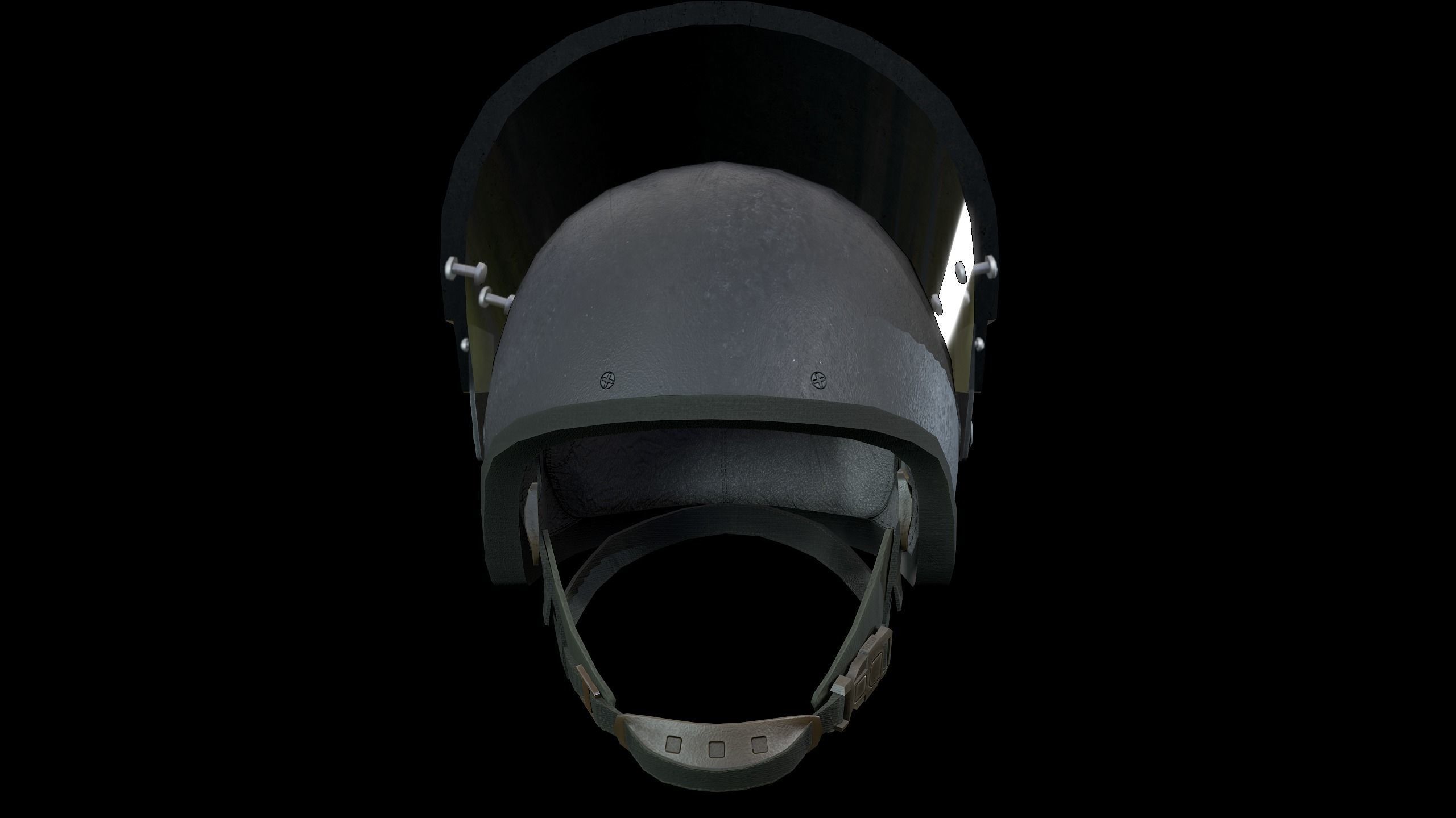 Helmet ZSH-1-2 Low-poly 3D model_13
