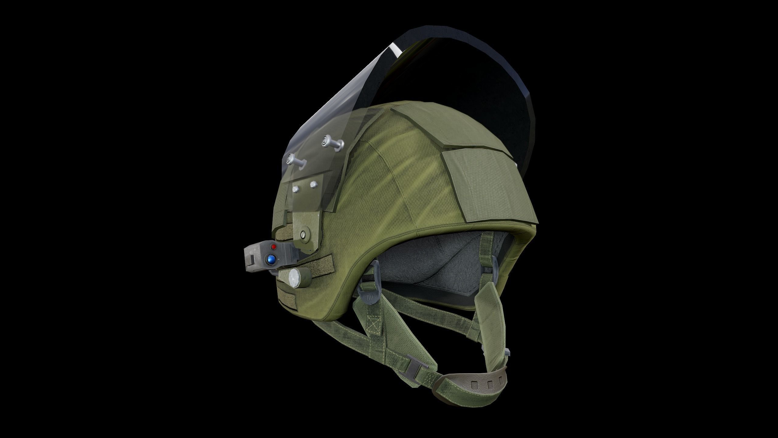 Helmet ZSH-1-2 Low-poly 3D model_11