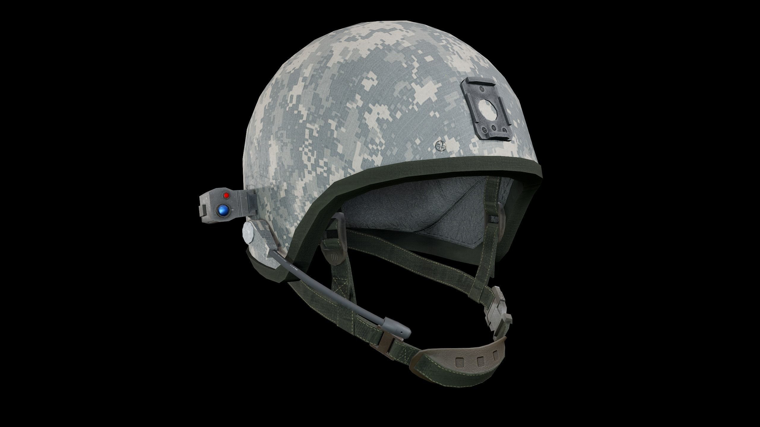 Helmet ZSH-1-2 Low-poly 3D model_16