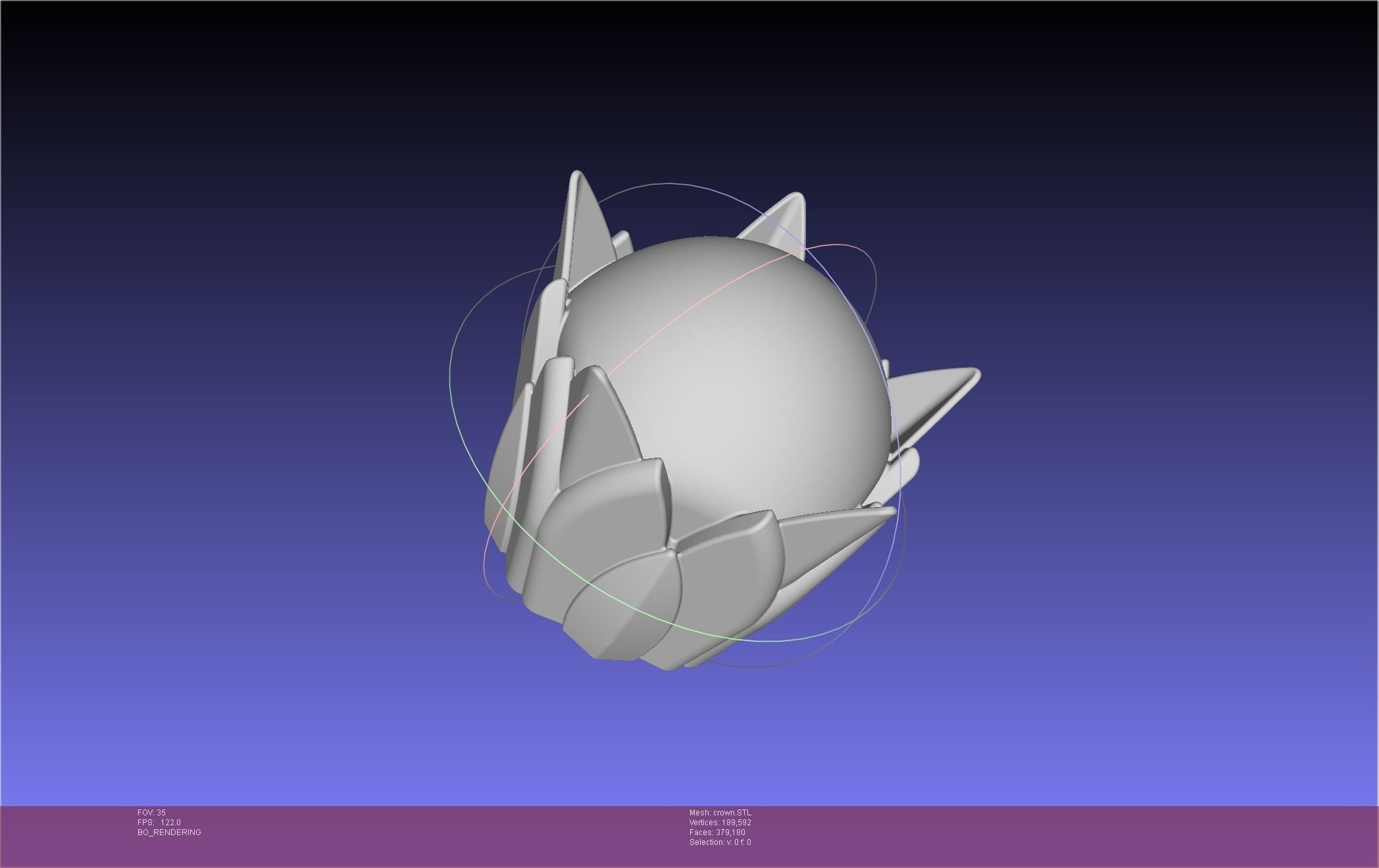 League Of Legends Urf The Nami Tee Crown 3D print model_17