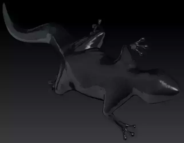 SHADOW OF THE COLOSSUS WHITE-TAILED LIZARD Free 3D print model