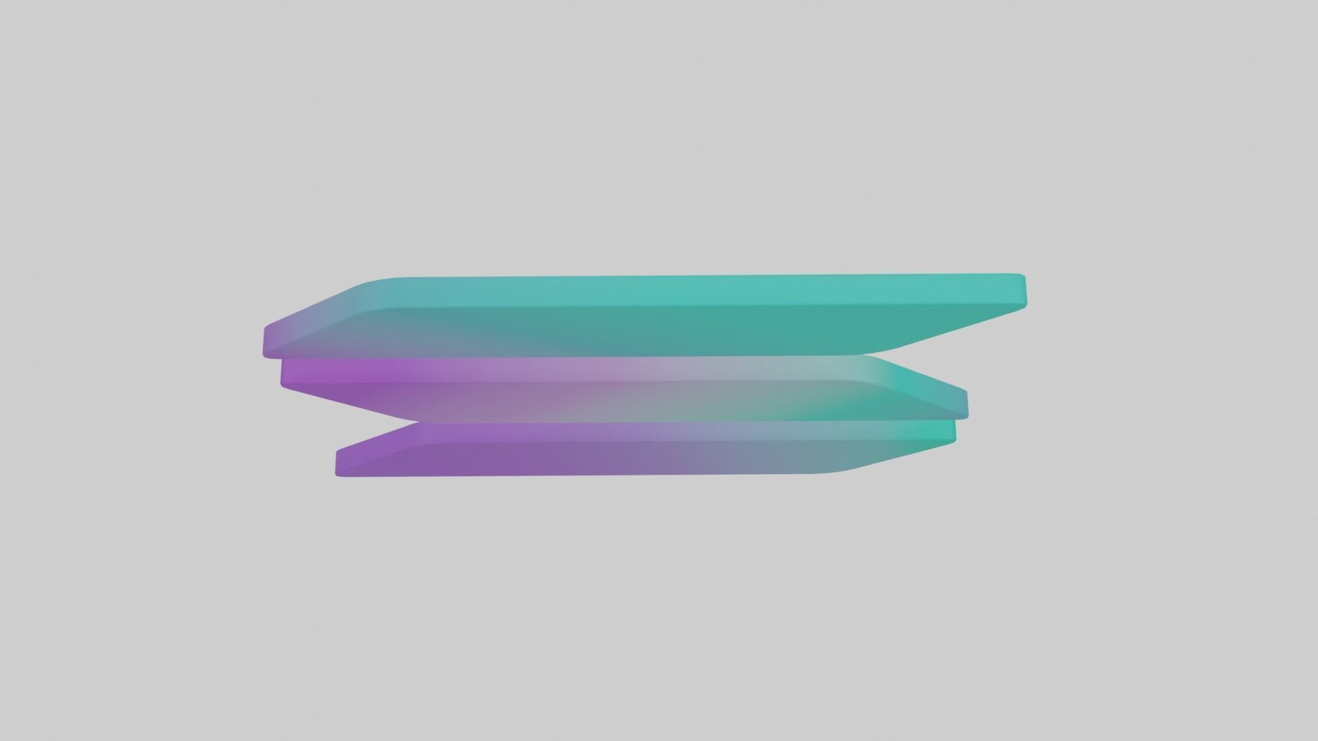 Solana Crypto Low Poly 3D Model 3D model_3