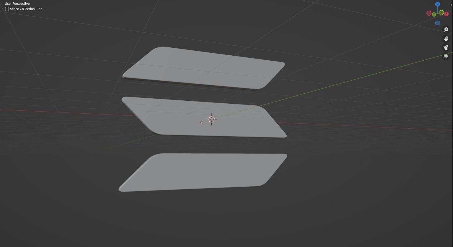 Solana Crypto Low Poly 3D Model 3D model_6