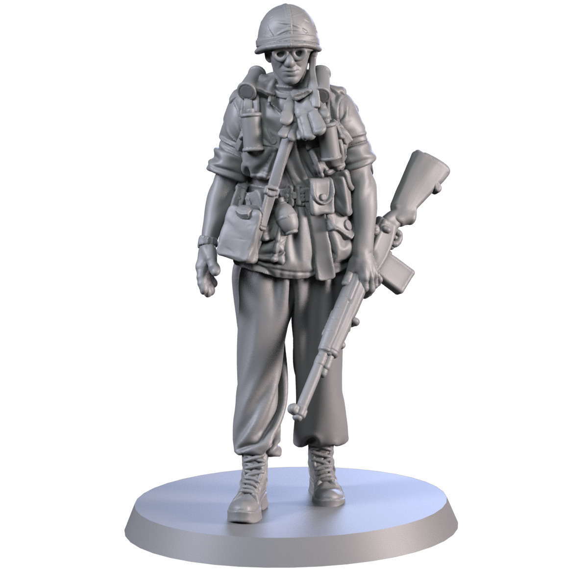 USA Vietnam Soldier  6 3D print model_7
