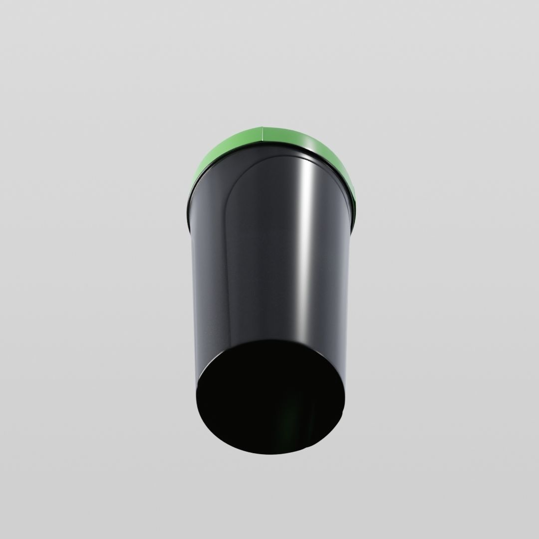 Protein shaker bottle 3D model_5