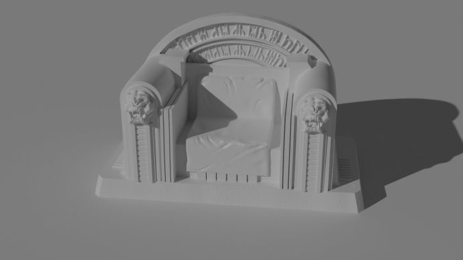 Bounty Hunter Throne  3D print model