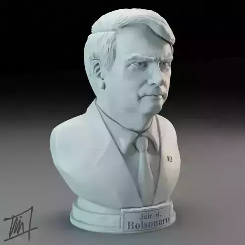 Jair Messias Bolsonaro 3D print model