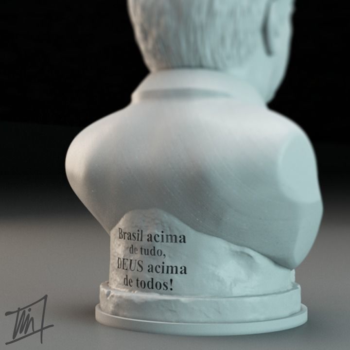 Jair Messias Bolsonaro 3D print model_5