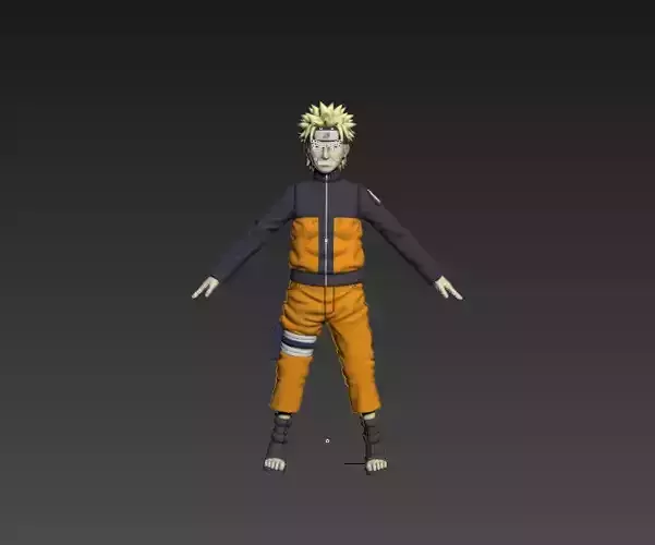 Naruto to Boruto Shinobi Striker - Naruto Uzumaki Low-poly 3D model