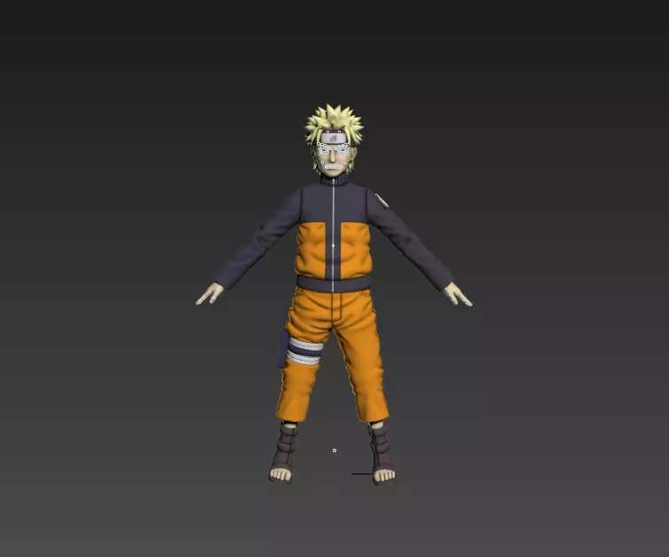 Naruto to Boruto Shinobi Striker - Naruto Uzumaki Low-poly 3D model
